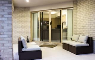 Stone Beige Sliding Door