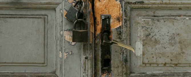 Is Your Home Security Up To Par? 10 Old Door